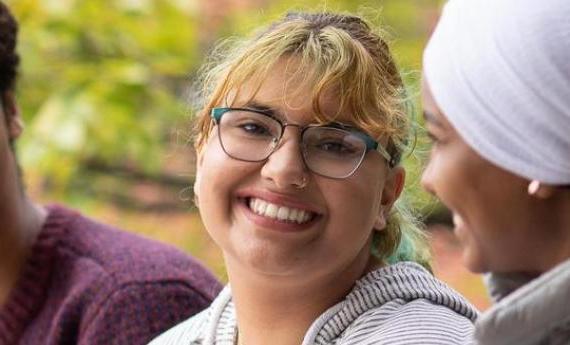 Kimia Kowsar Hamline Student smiling 